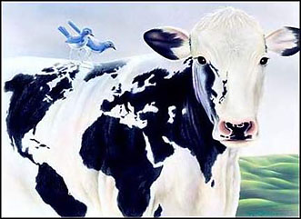 earth day cow
